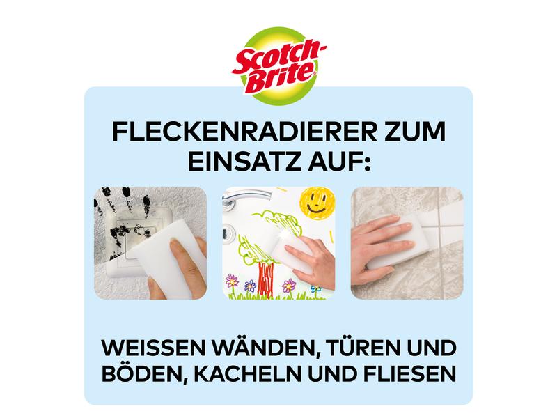 Scotch-Brite Flecken-Radierer Scotch-Brite 2 Stück