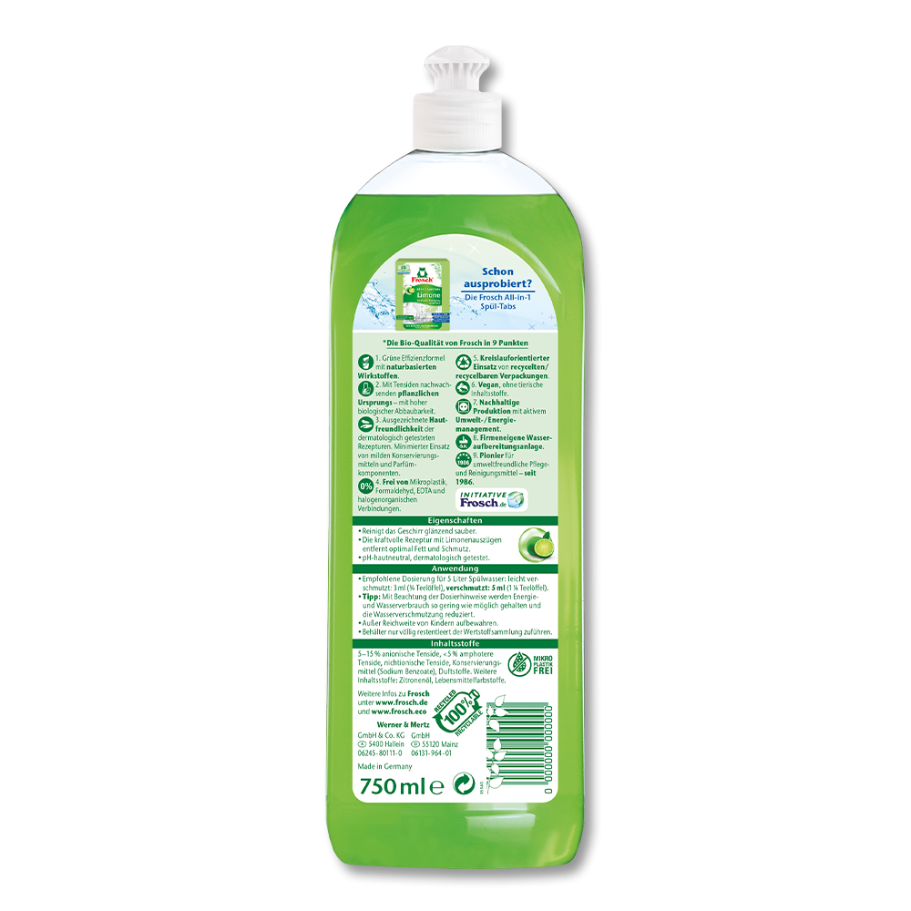 Frosch Spülmittel Limone 1000ml