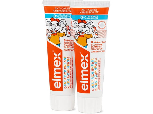 Elmex Zahnpasta für Kinder 2x75ml